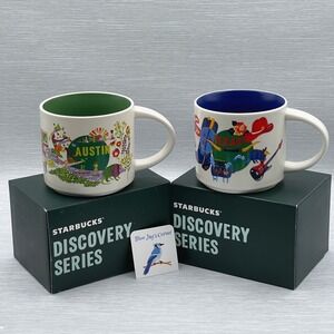 Starbucks Texas Austin Mug Set Discovery Series Coffee mu2024 14oz